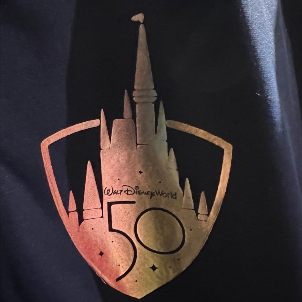 Disney 50th Anniversary Track Jacket NWT Small Walt Disney World - Picture 3 of 5